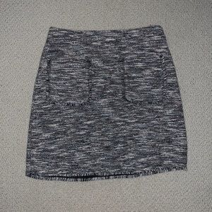 Loft Embroidered MiniSkirt with Pockets